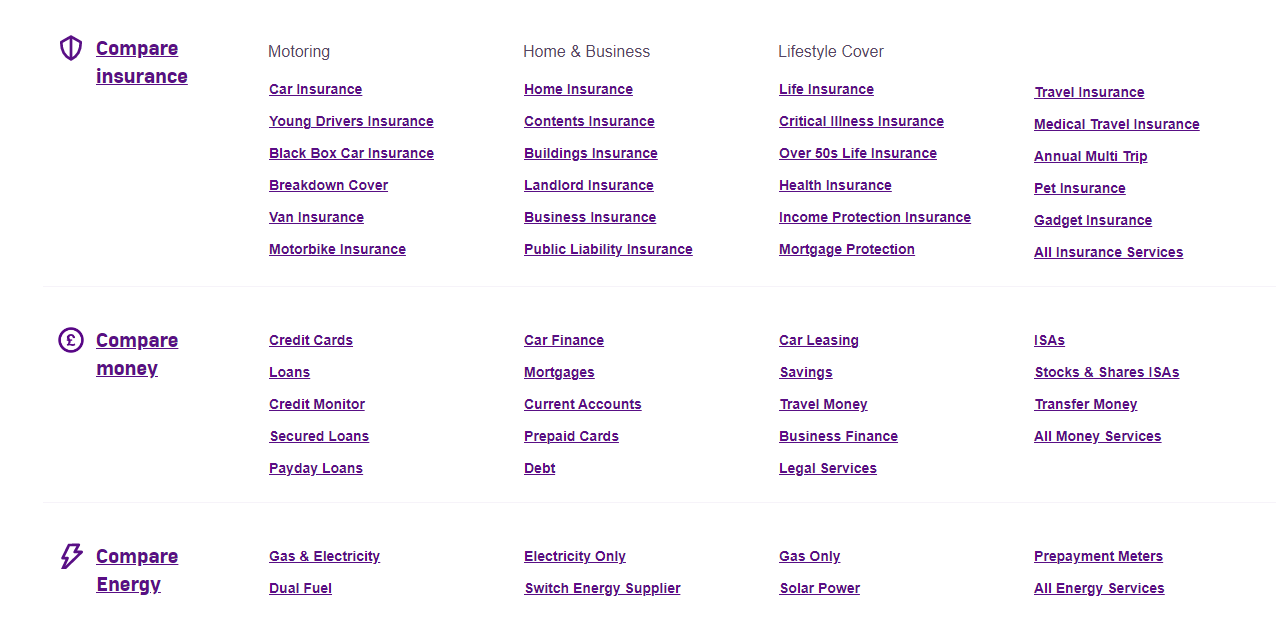 使用 HTML 站点地图作为用户友好的元素。