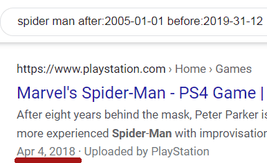 多日期搜索运算符