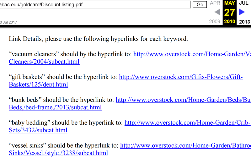 EDU折扣链接建设