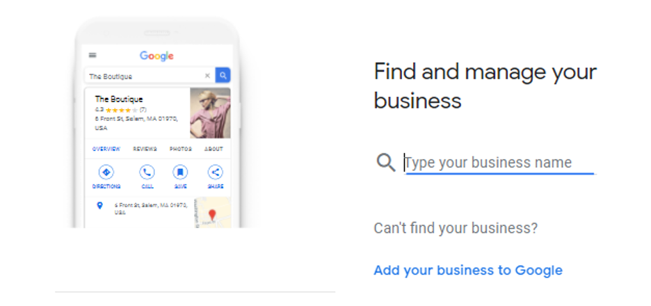 启动您的 Google 商家资料