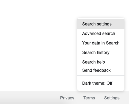 更改您的区域设置