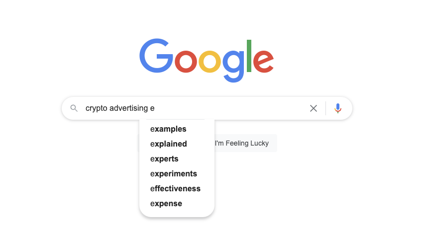 使用 Google 自动完成示例进行关键字研究_使用字母表