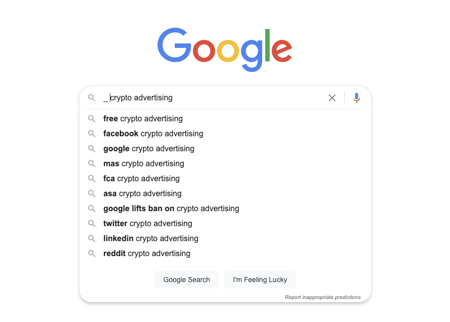 使用 Google Autocomplete_underscore 示例进行关键字研究