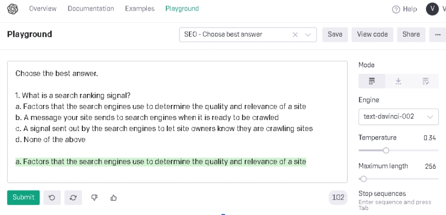 AI选择最佳答案