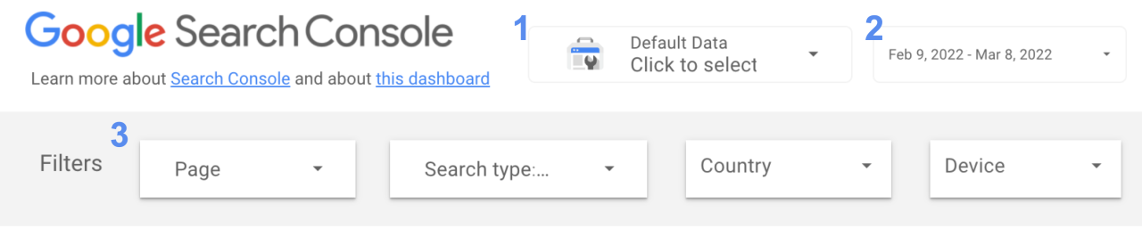 更多 Search Console Insights 添加到 Google Data Studio