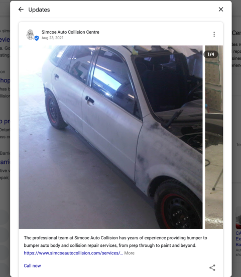 将照片发布到 Google 商家资料