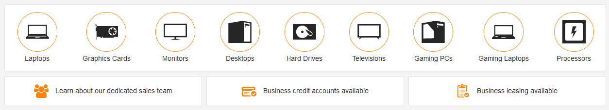 在 Ebuyer 上看到的仅限桌面的链接。