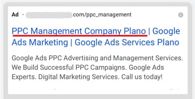 加大型文字广告