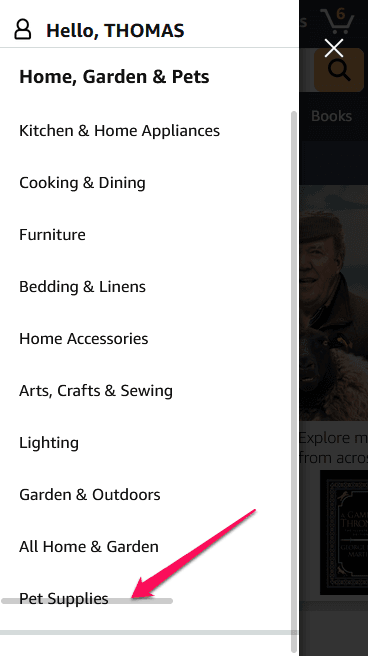 链接到亚马逊英国移动设备上的非索引页面。